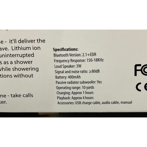 2Boom Tuff Wireless Speaker - Picture 4 of 4